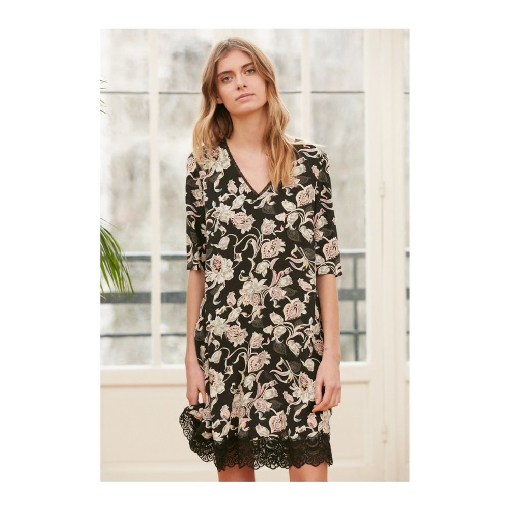 Claudie Pierlot floral REAL dress